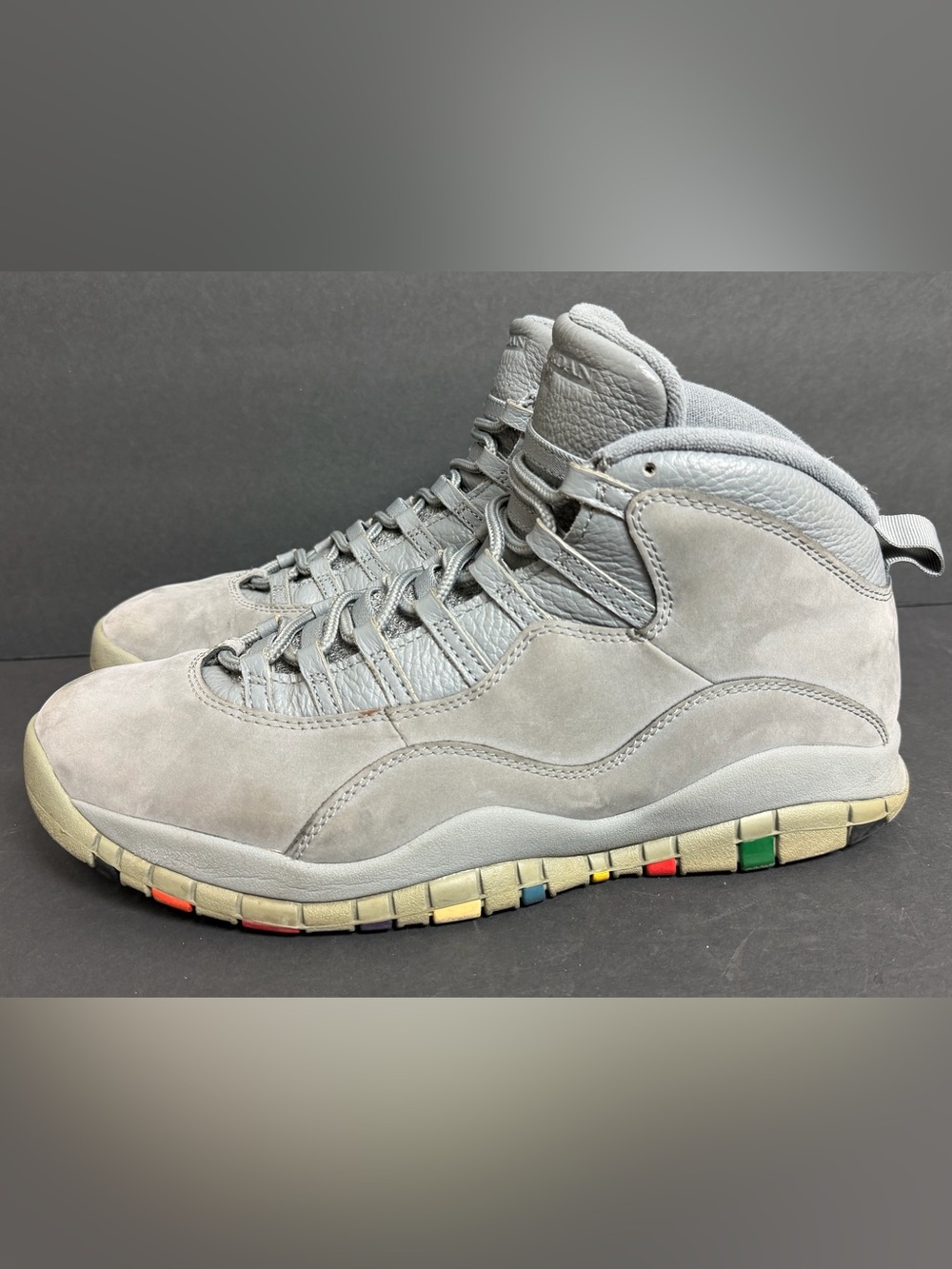 Jordan Air Jordan 10 Retro Cool Grey Shoes Mens Size 13 Sneakers 310805-022